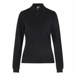 ID Stretch Dame Polo - Sort
