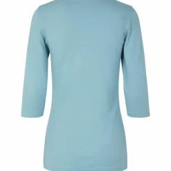 ID Stretch Dame Trøje m. stretch - Støvet Aqua