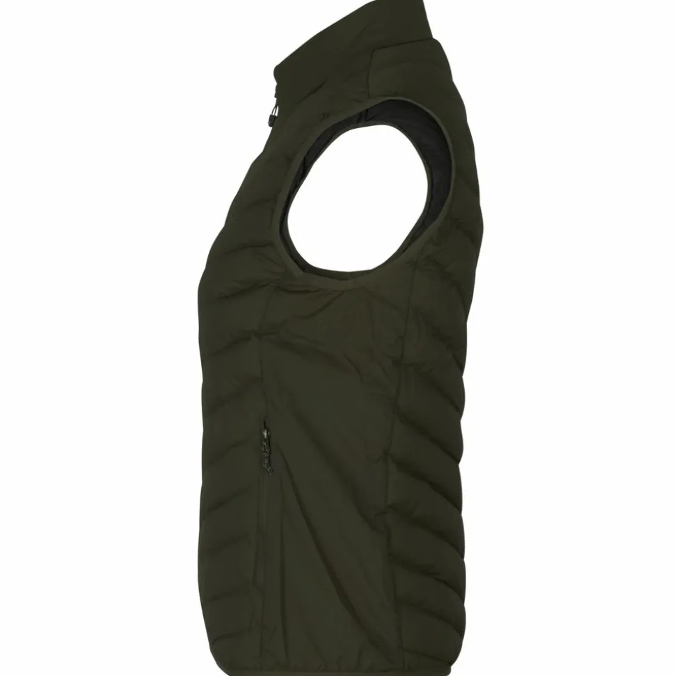 ID Stretch Dame Vest - Oliven