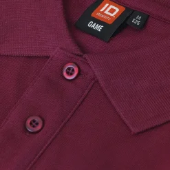 ID Stretch Herre Polo - Bordeaux