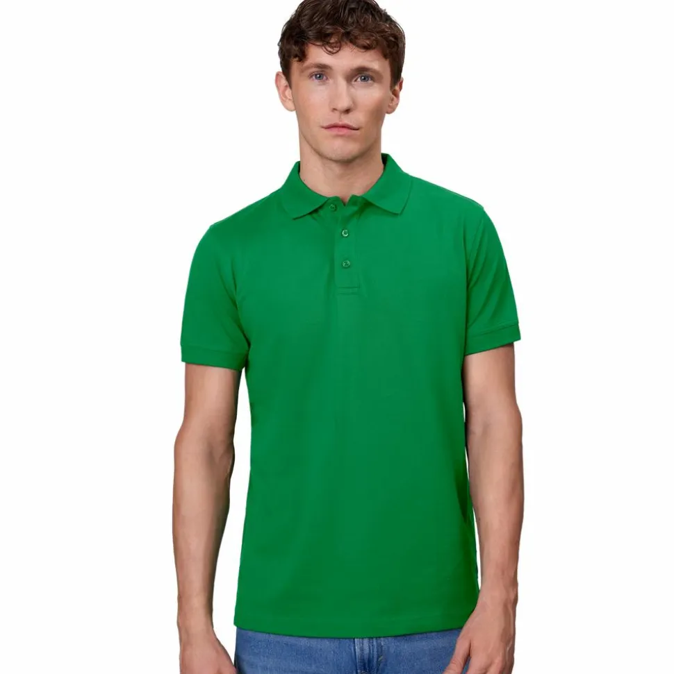 ID Stretch Herre Polo - Green