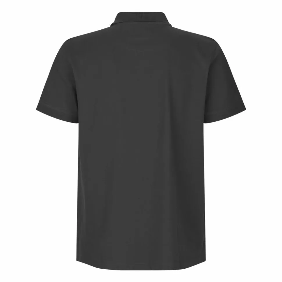 ID Stretch Herre Polo - Koksgrå
