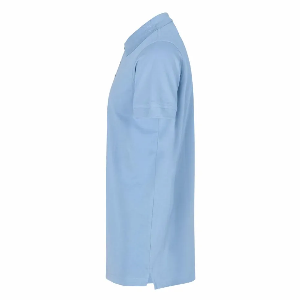 ID Stretch Herre Polo - Light Blue
