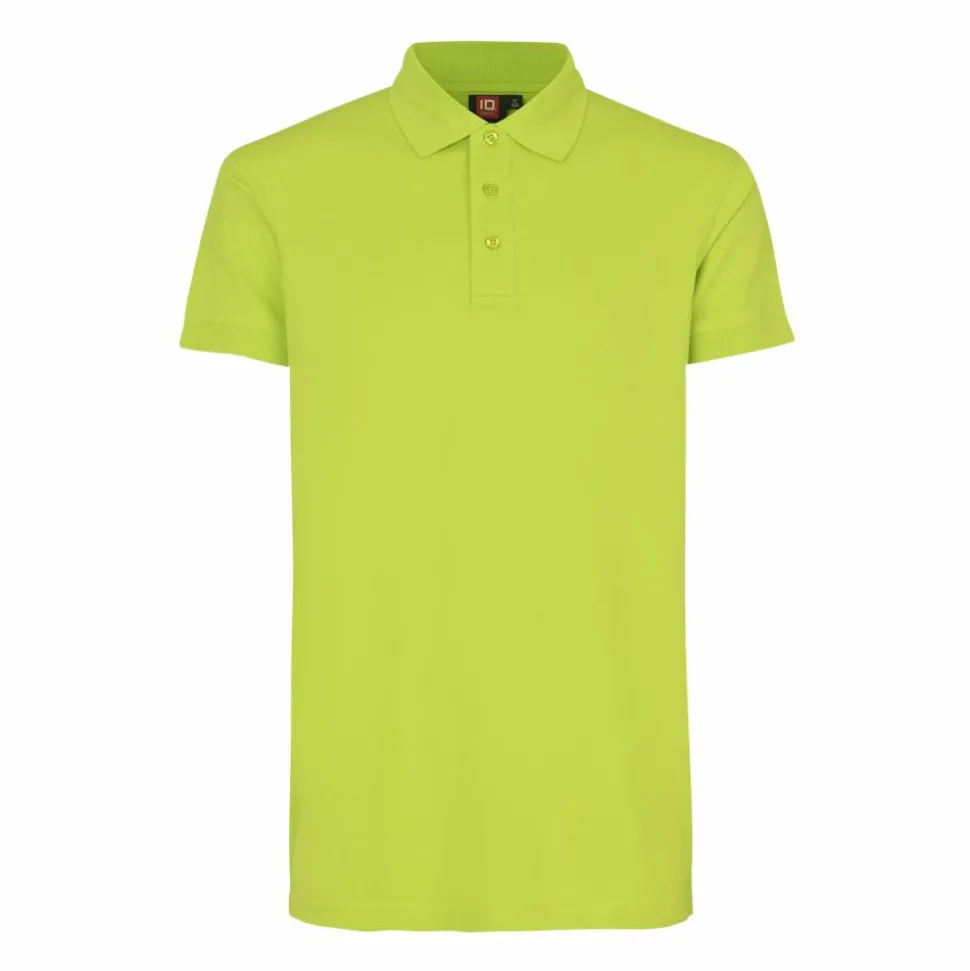 ID Stretch Herre Polo - Lime