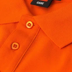 ID Stretch Herre Polo - Orange