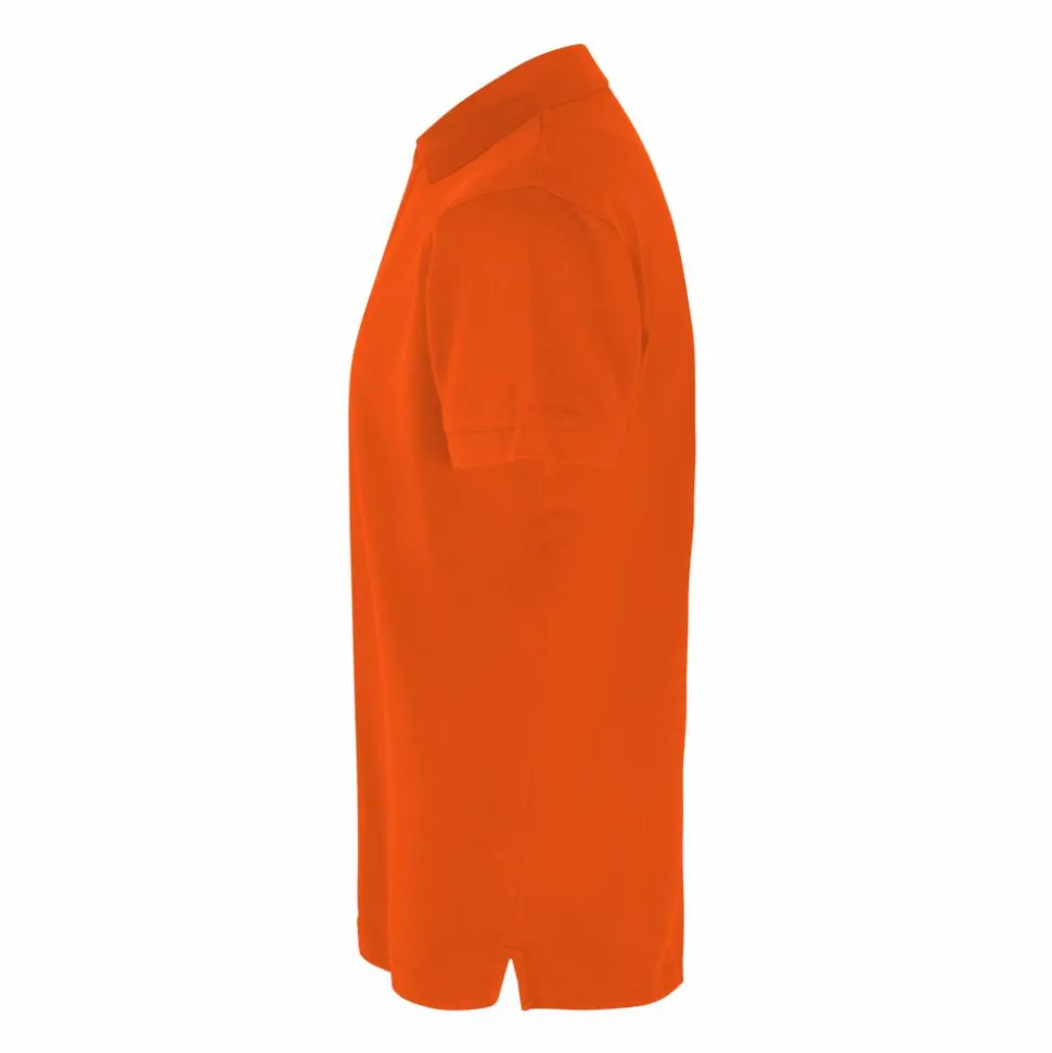 ID Stretch Herre Polo - Orange
