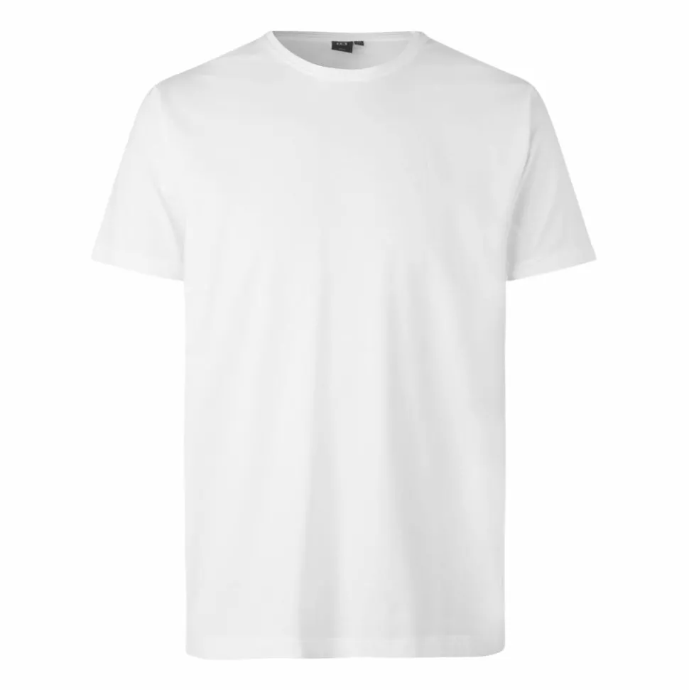 ID Stretch Herre T-shirt m. stretch - White