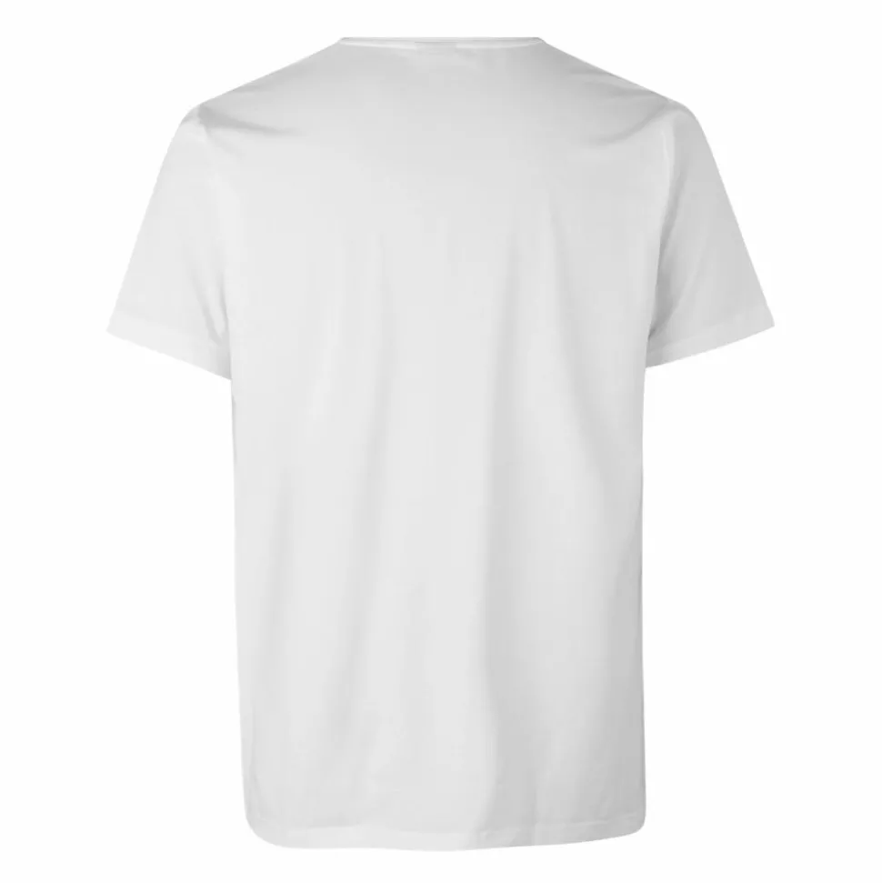 ID Stretch Herre T-shirt m. stretch - White