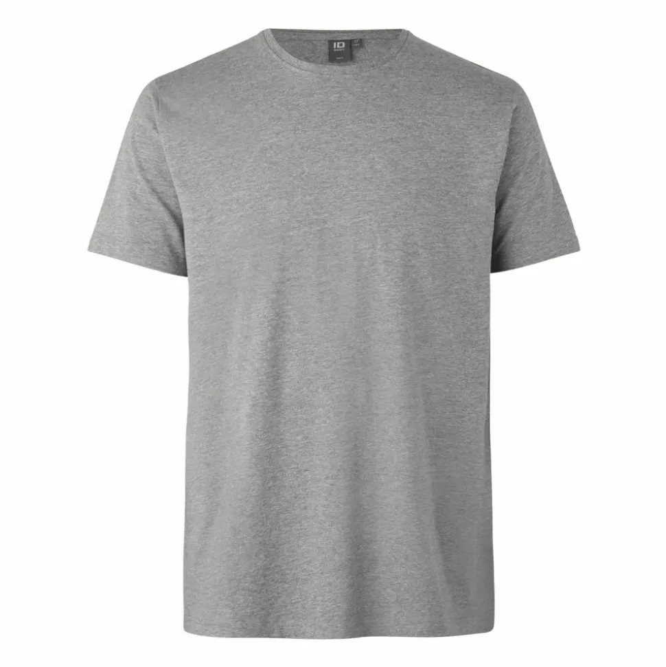 ID Stretch Herre T-shirt m. stretch - Grey Melange