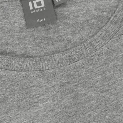ID Stretch Herre T-shirt m. stretch - Grey Melange