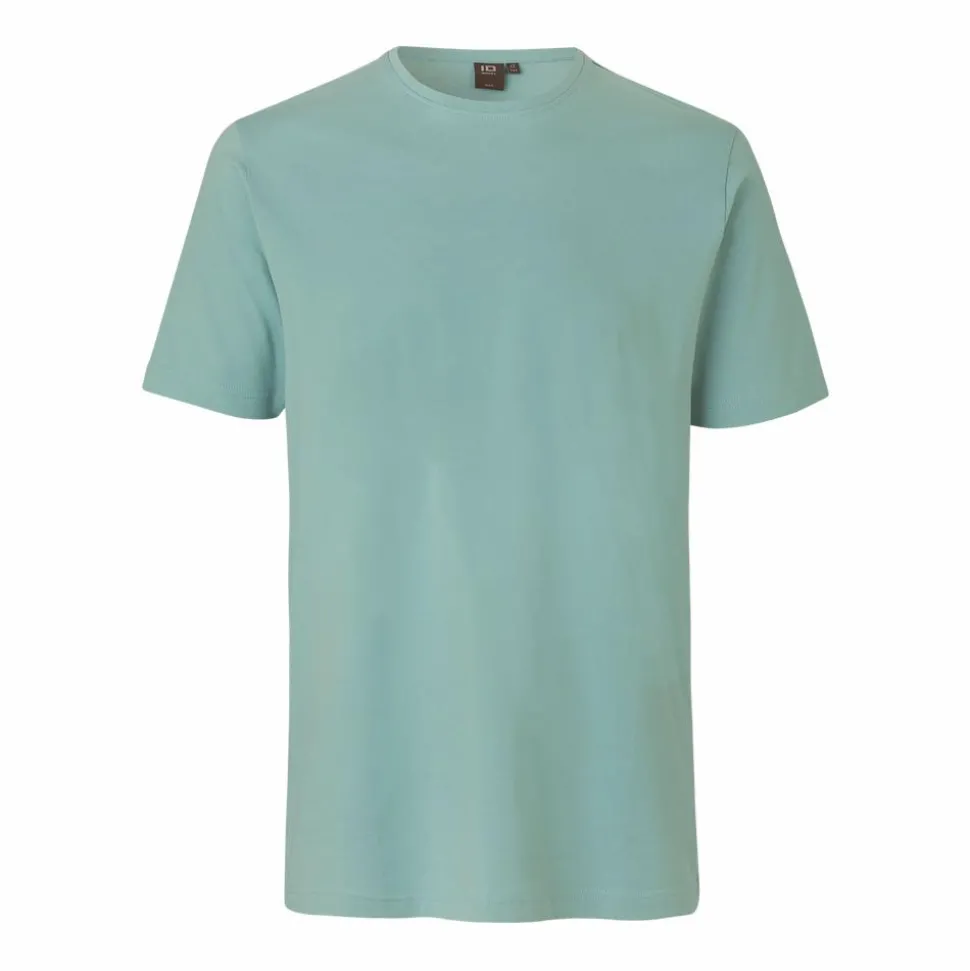 ID Stretch Herre T-shirt m. stretch - Støvet Aqua