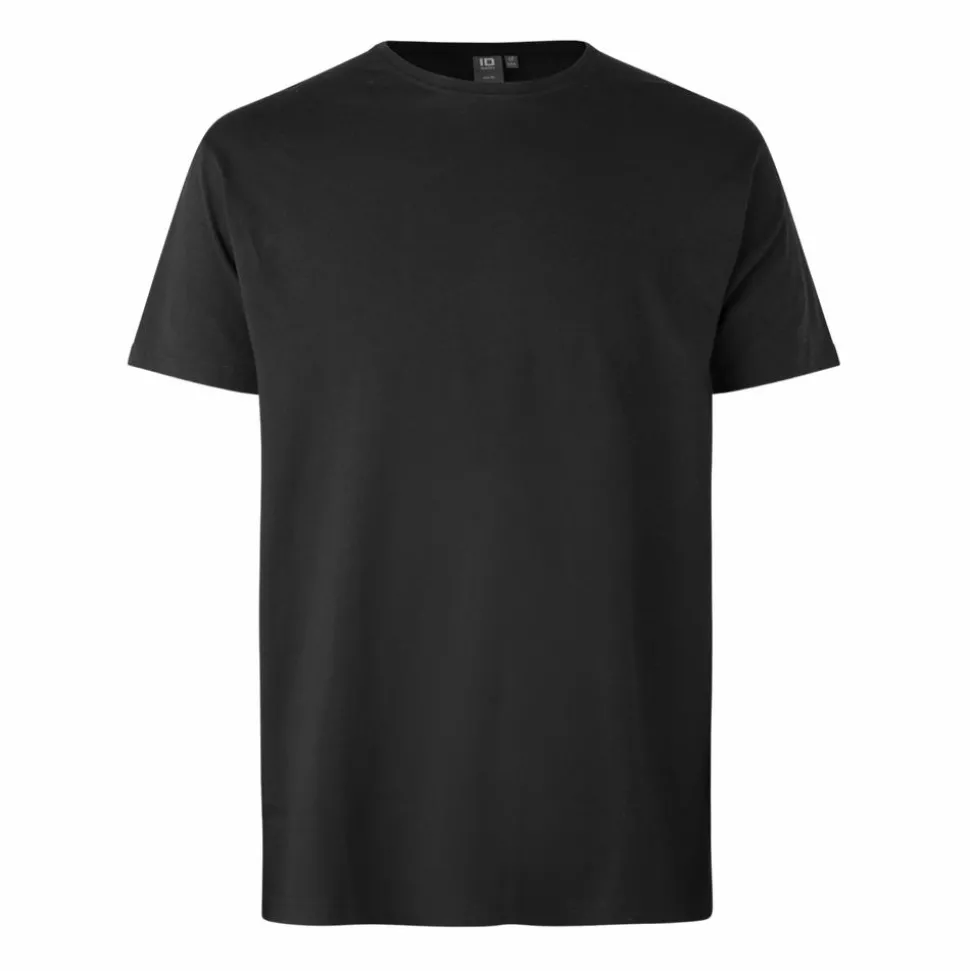 ID Stretch Herre T-shirt m. stretch - Black
