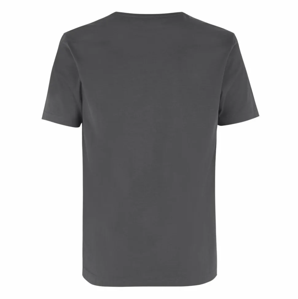 ID Stretch Herre T-shirt m. stretch - Silver Grey