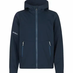 ID Tech Børne Softshell Jakke - Navy