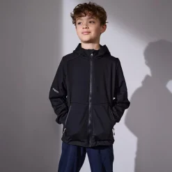 ID Tech Børne Softshell Jakke - Sort