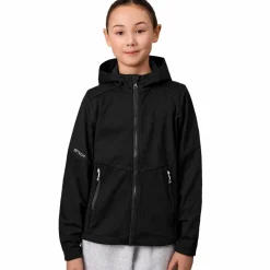 ID Tech Børne Softshell Jakke - Sort
