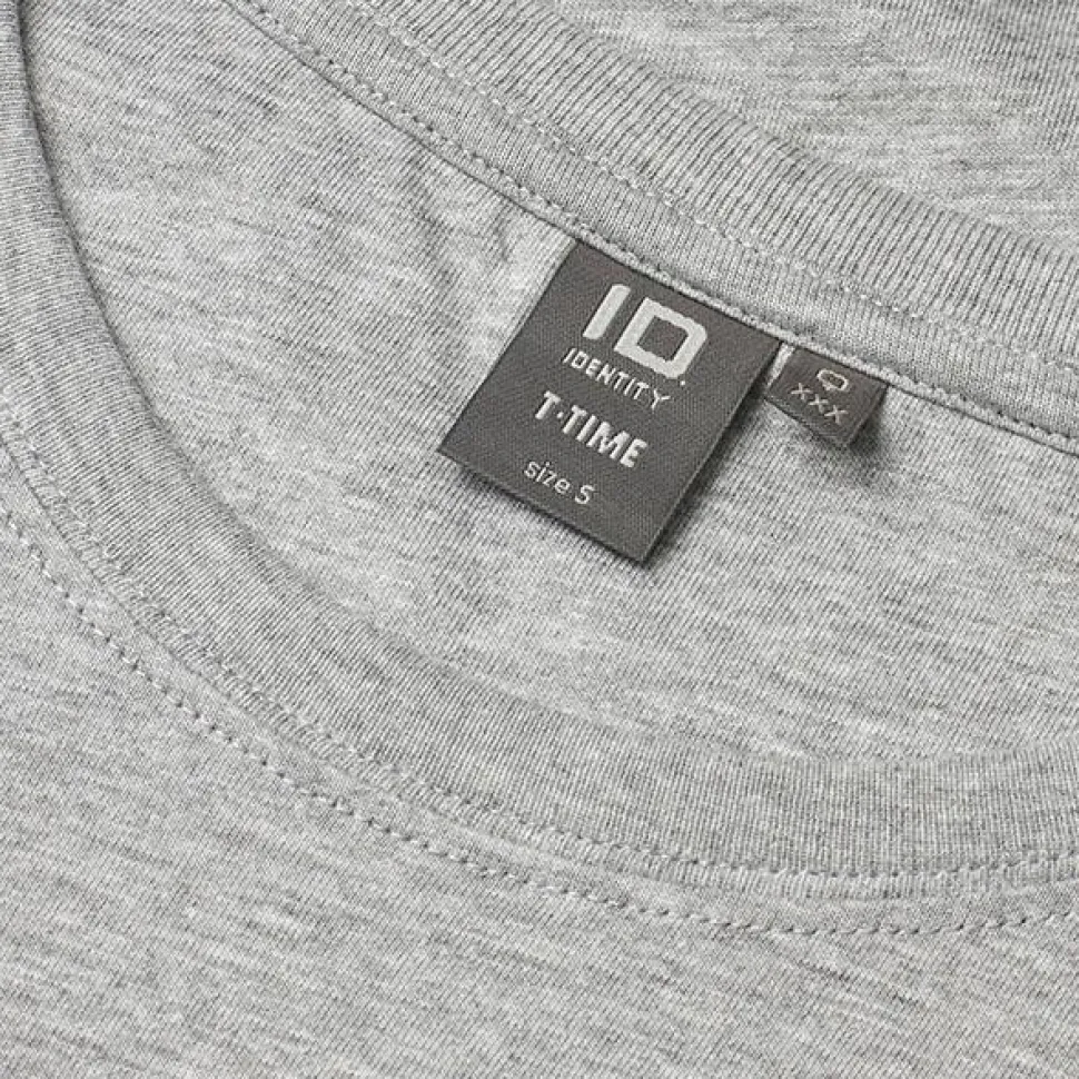 ID T-time Dame T-shirt - Grå Melange