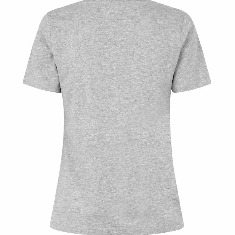 ID T-time Dame T-shirt - Grå Melange
