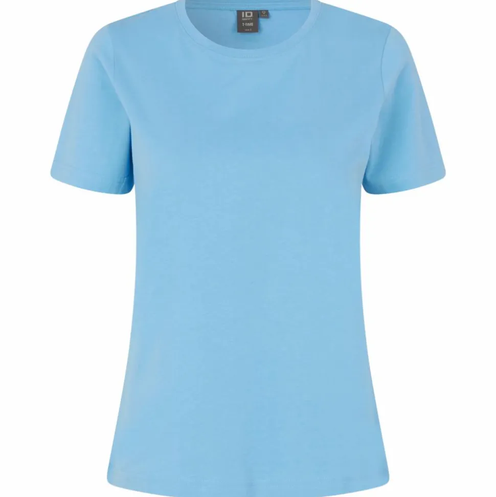 ID T-time Dame T-shirt - Lys blå