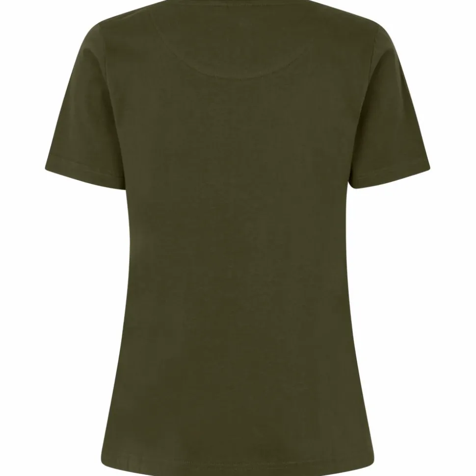 ID T-time Dame T-shirt - Oliven