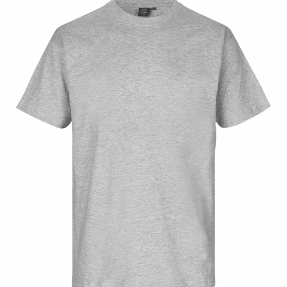 ID T-Time Herre T-shirt - Grey Melange