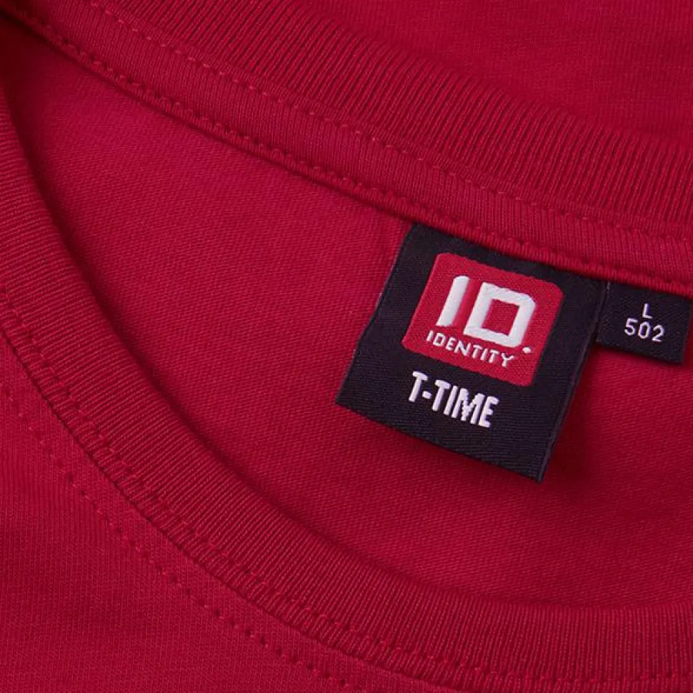 ID T-Time Herre T-shirt - Red