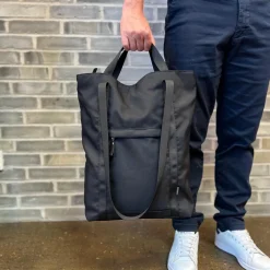 ID Unisex Skuldertaske - Sort