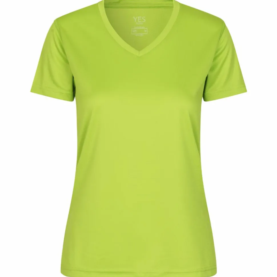 ID YES Active Dame Trænings t-shirt - Lime