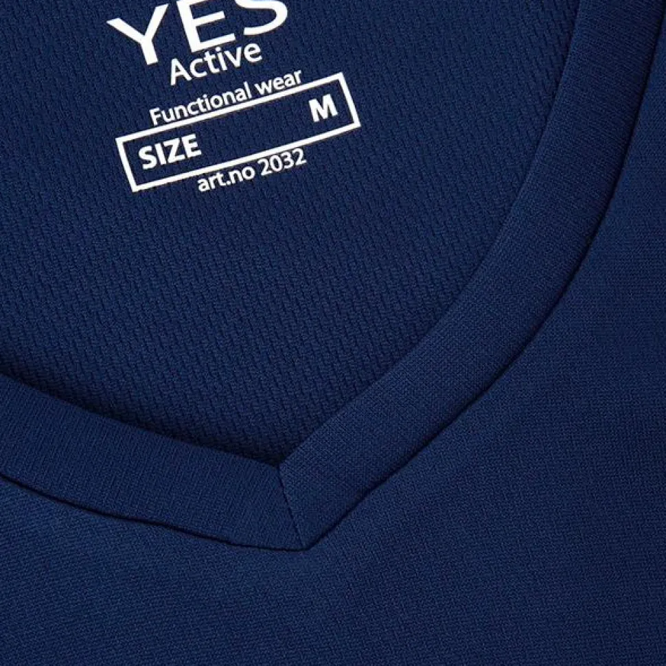 ID YES Active Dame Trænings t-shirt - Mørk Kongeblå