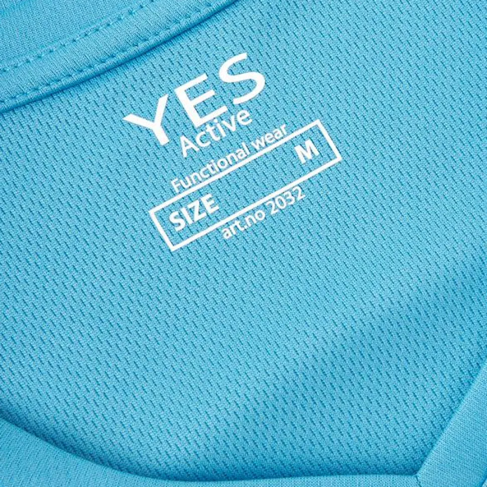 ID YES Active Dame Trænings t-shirt - Cyan