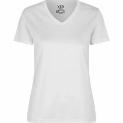 ID YES Active Dame Trænings t-shirt - Hvid