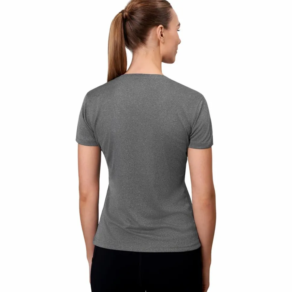 ID YES Active Dame Trænings t-shirt - Grå Melange