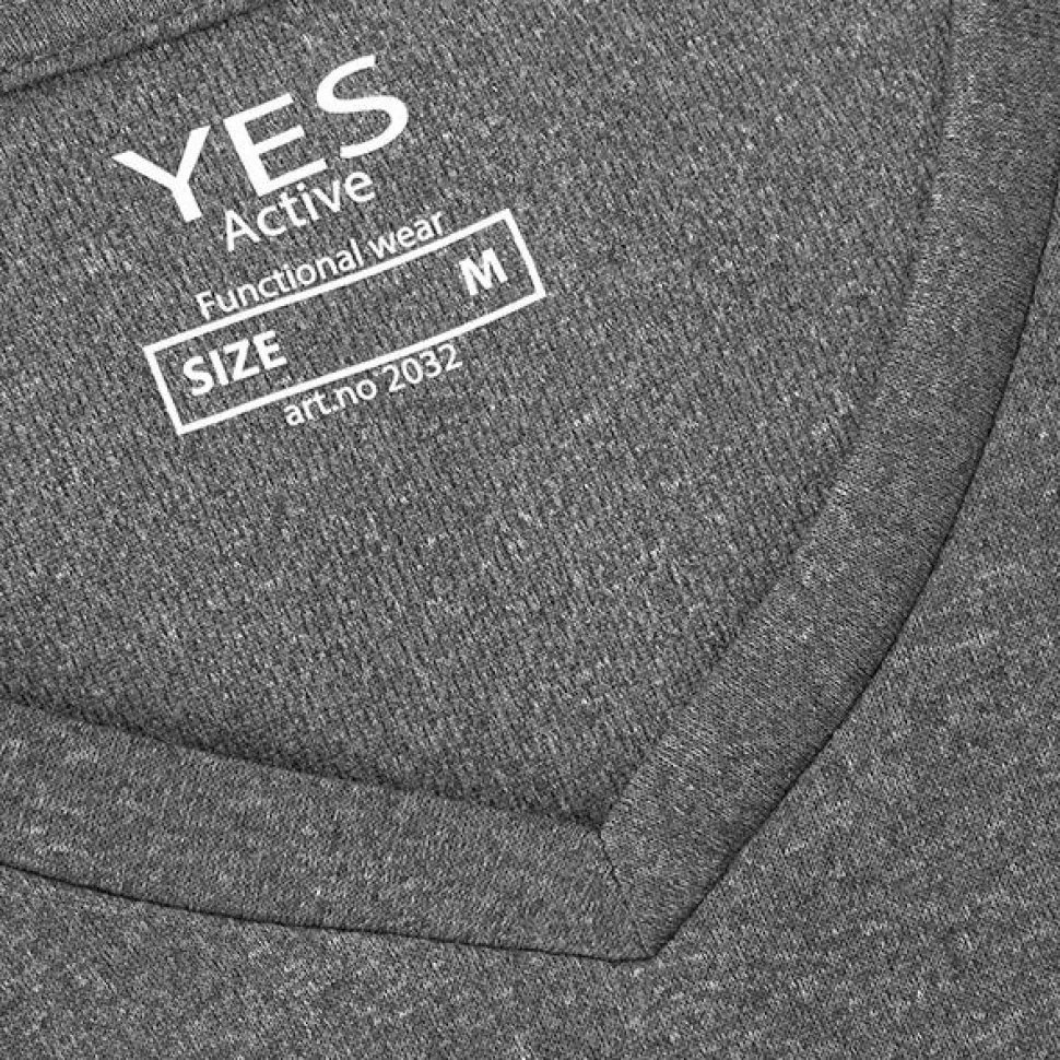 ID YES Active Dame Trænings t-shirt - Grå Melange