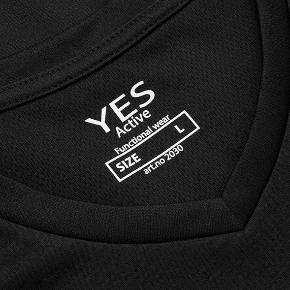 ID Yes Active Herre Trænings t-shirt - Sort