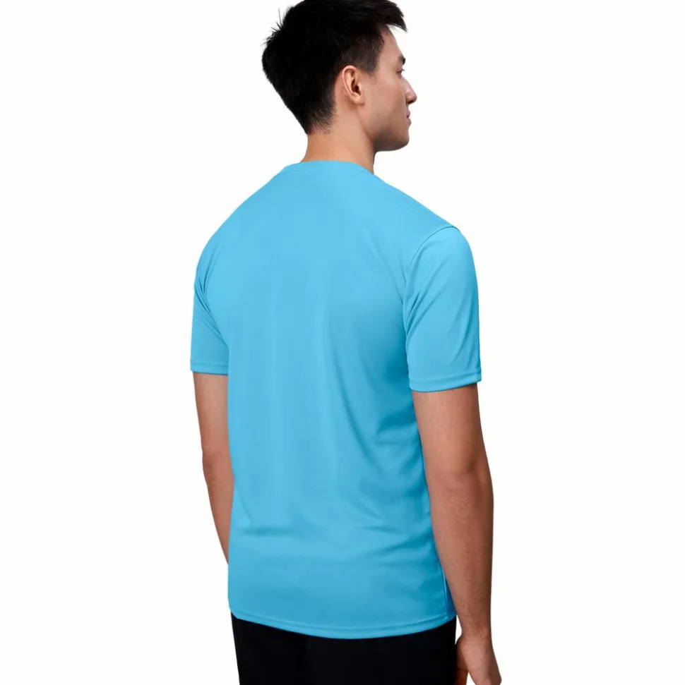 ID Yes Active Herre Trænings t-shirt - Cyan