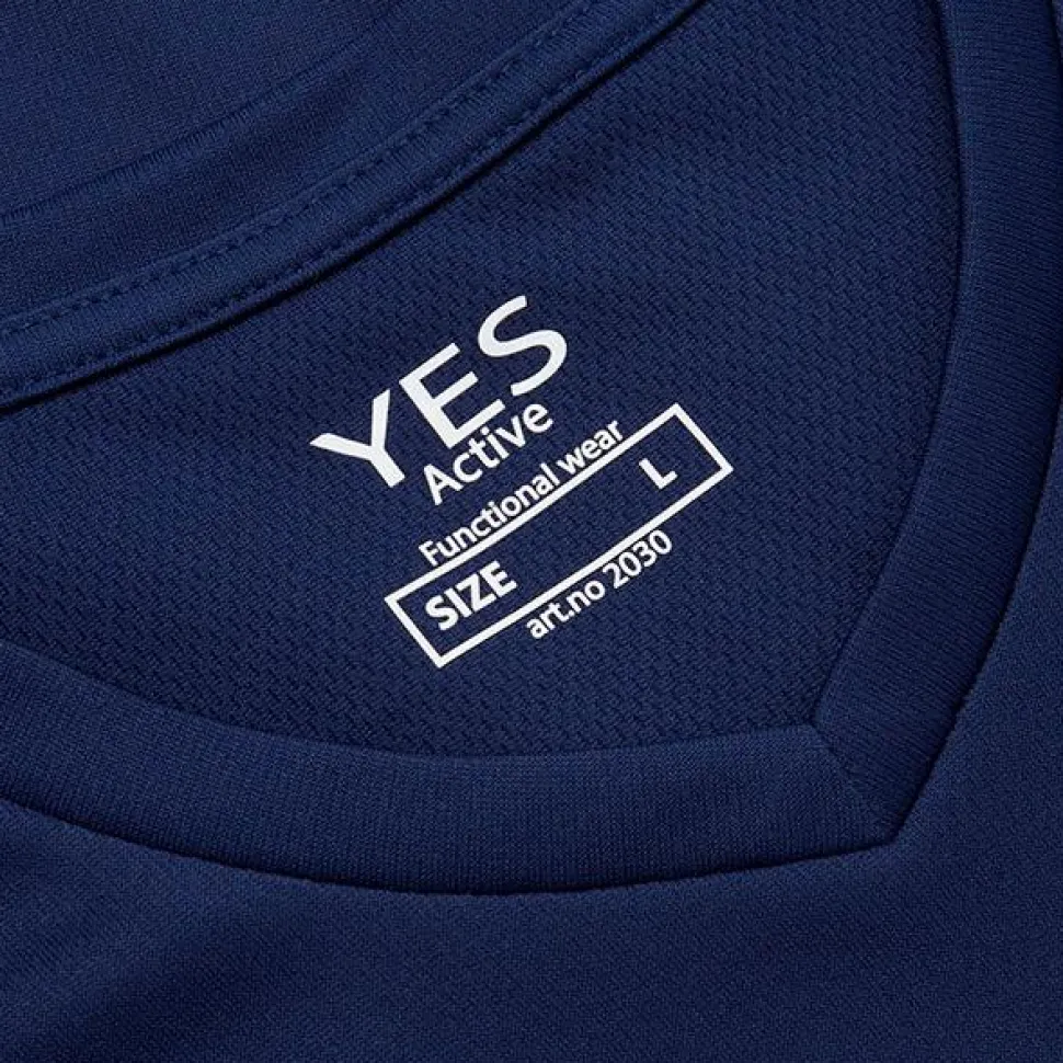 ID Yes Active Herre Trænings t-shirt - Mørk Kongeblå