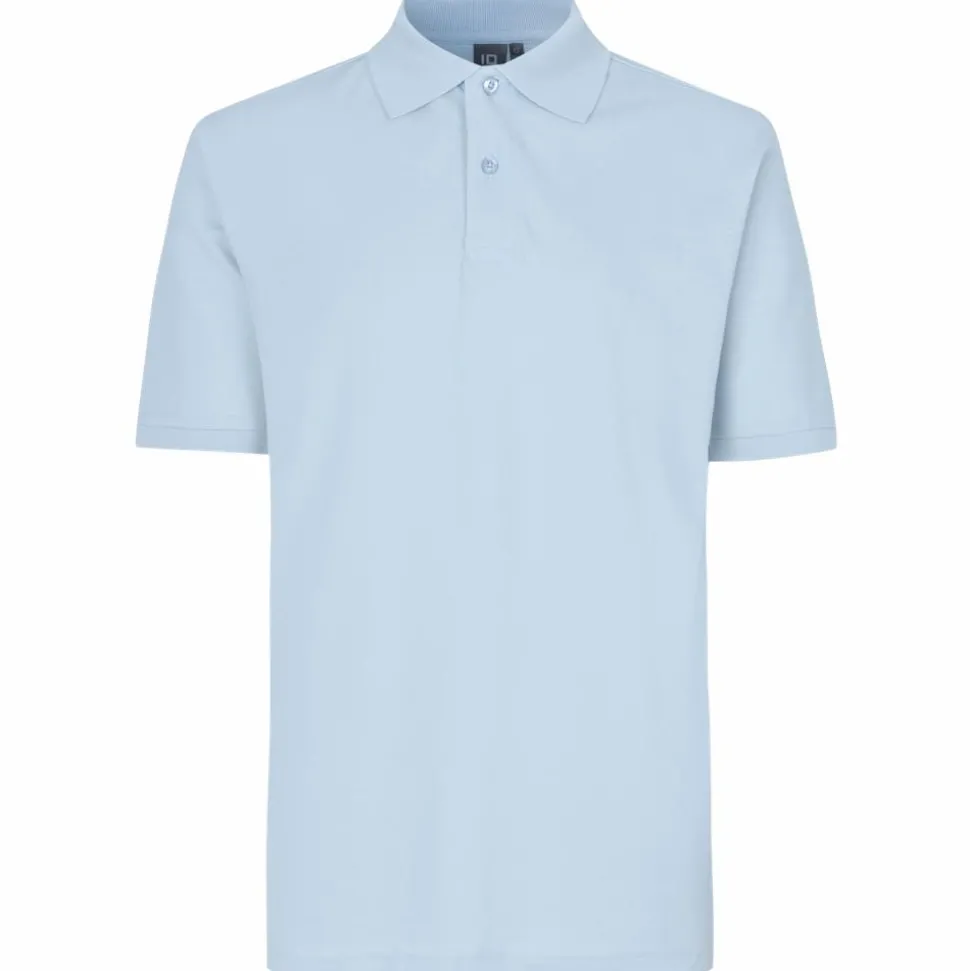 ID Yes Herre Polo - Light Blue