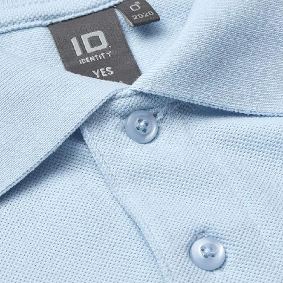 ID Yes Herre Polo - Light Blue
