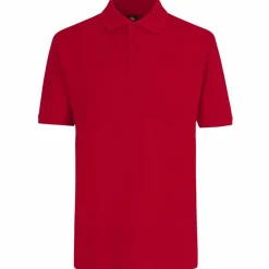 ID Yes Herre Polo - Red