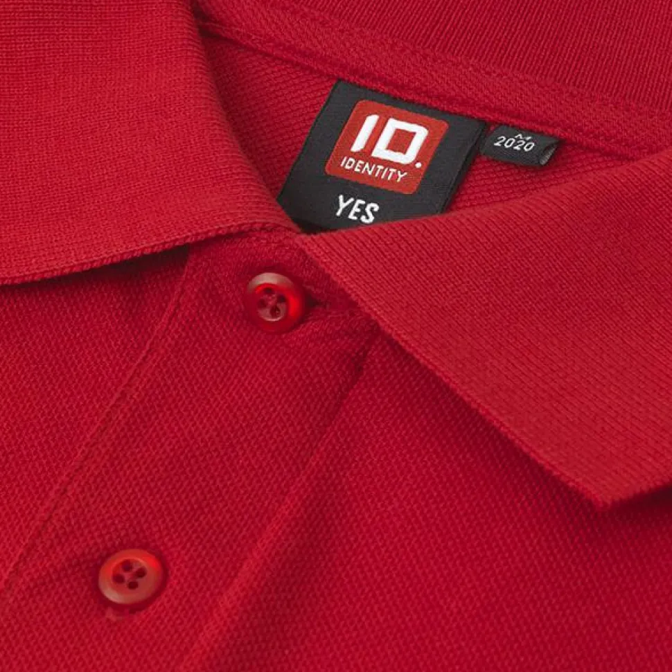 ID Yes Herre Polo - Red