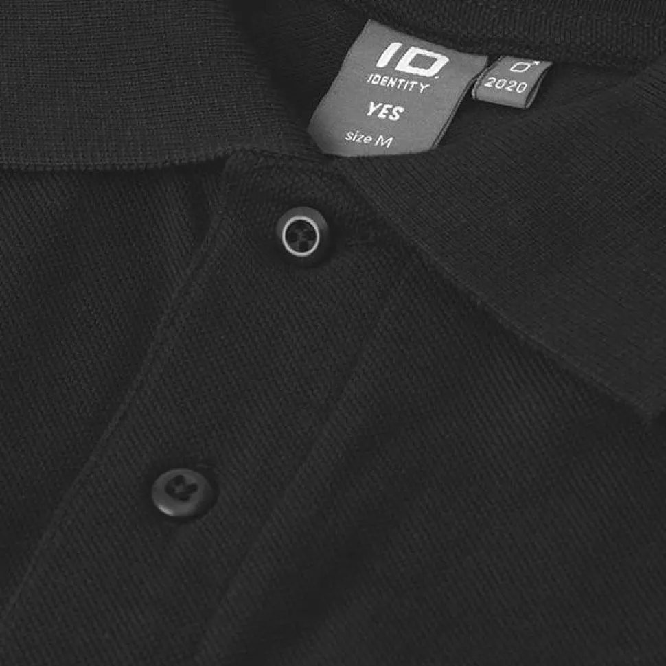 ID Yes Herre Polo - Sort