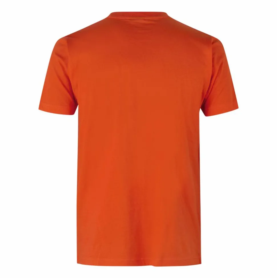 ID Yes Herre T-shirt - Orange