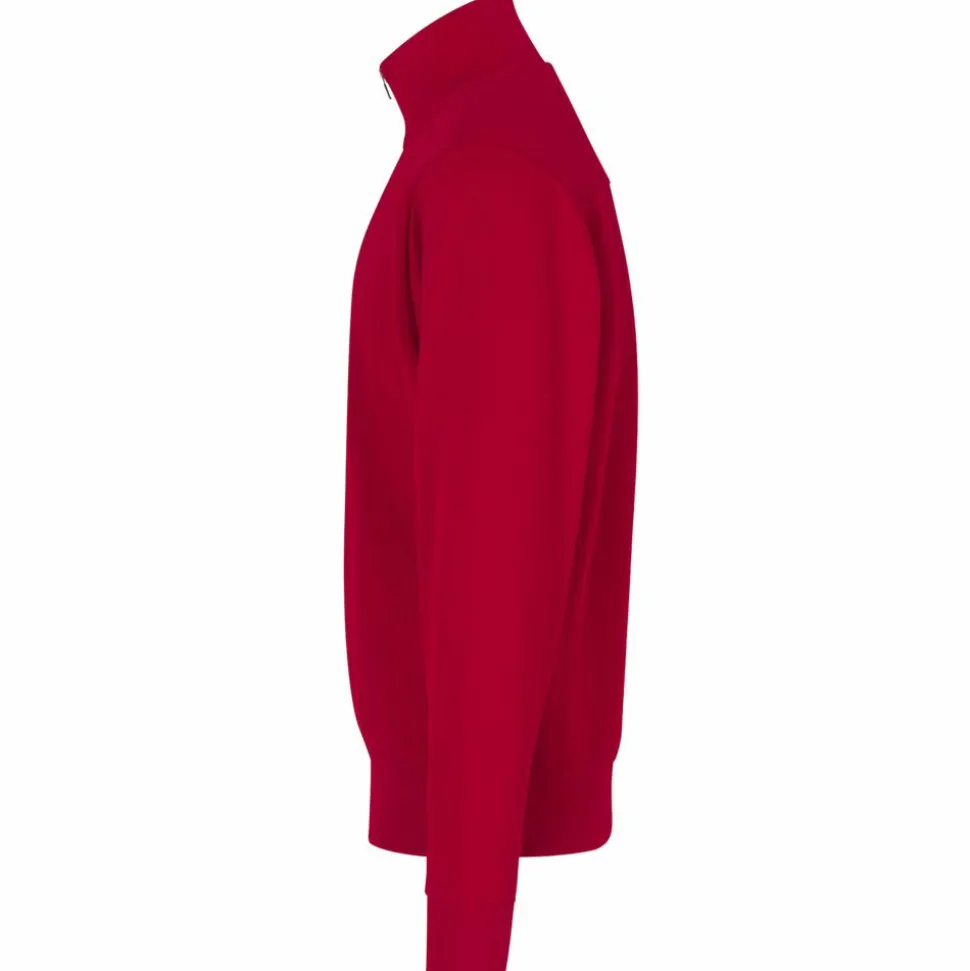ID Zip Herre Sweatshirt - Red