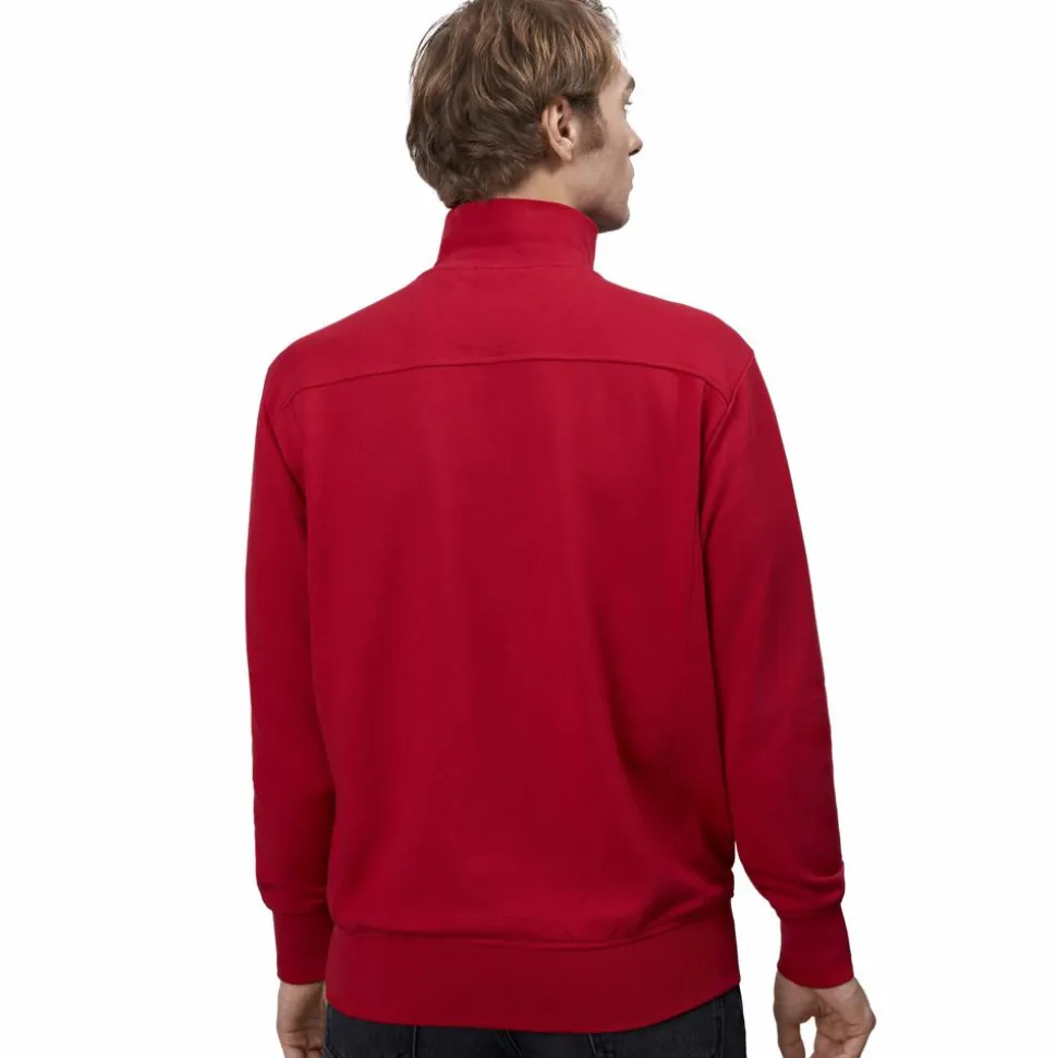 ID Zip Herre Sweatshirt - Red