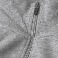 ID Zip Herre Sweatshirt - Grå Melange