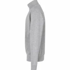ID Zip Herre Sweatshirt - Grå Melange