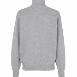 ID Zip Herre Sweatshirt - Grå Melange