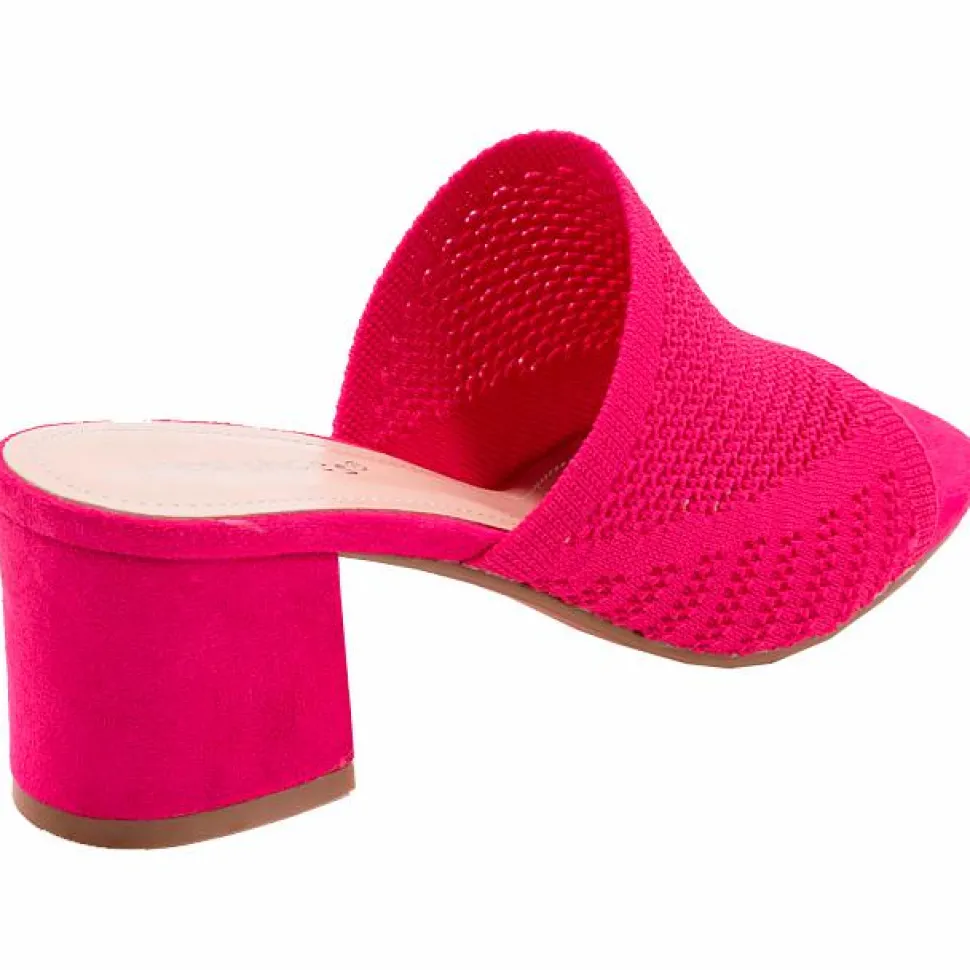Ideal Shoes Dame Sandaler - Fuchsia