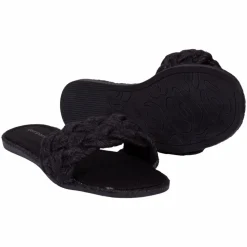 Ideal Shoes Dame Sandaler - Black
