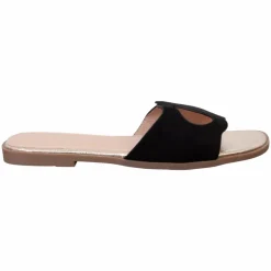 Ideal Shoes Dame Sandaler - Black